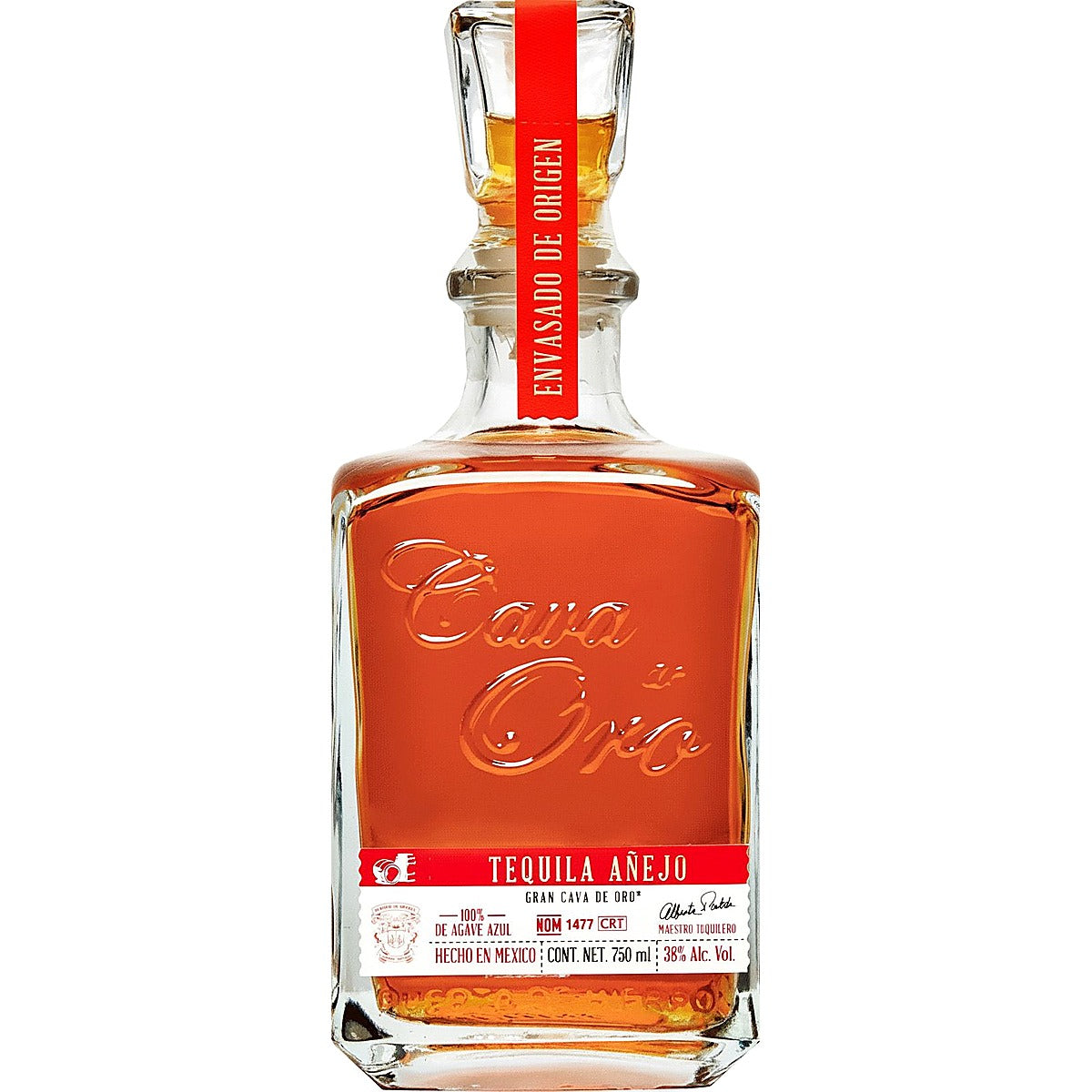 Cava De Oro Tequila Anejo