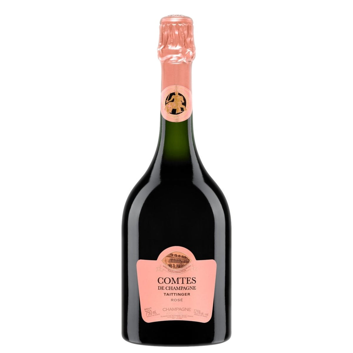 Champagne Taittinger Brut Comtes de Rosé - Whisky and Whiskey