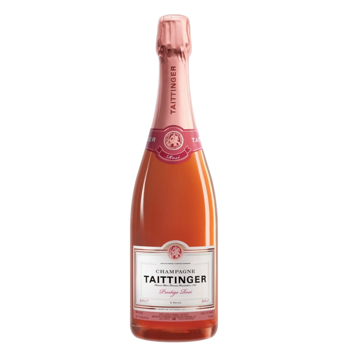 Champagne Taittinger Brut Prestige Rosé - Whisky and Whiskey