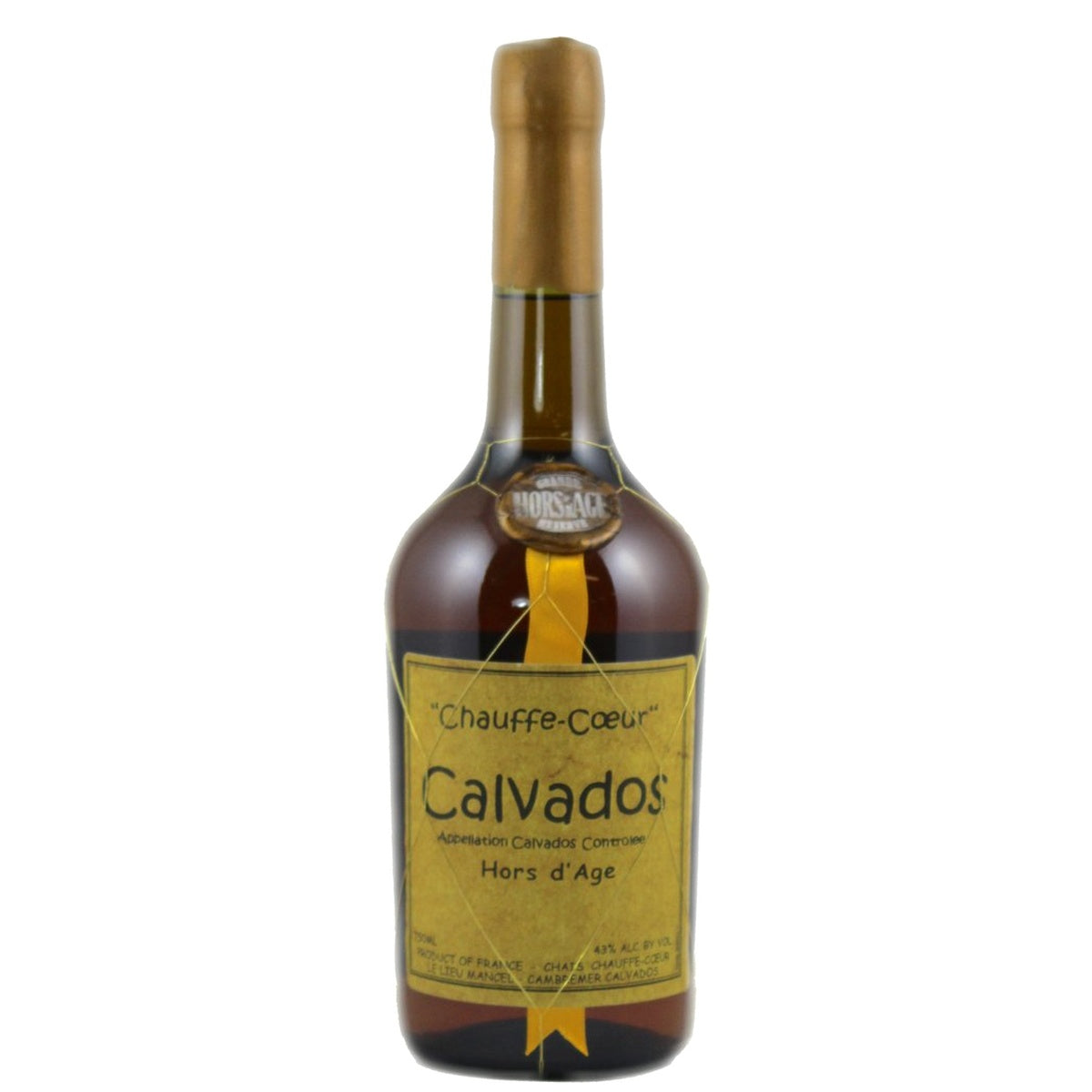 Chauffe Coeur Calvados Hors D'Age - Whisky and Whiskey