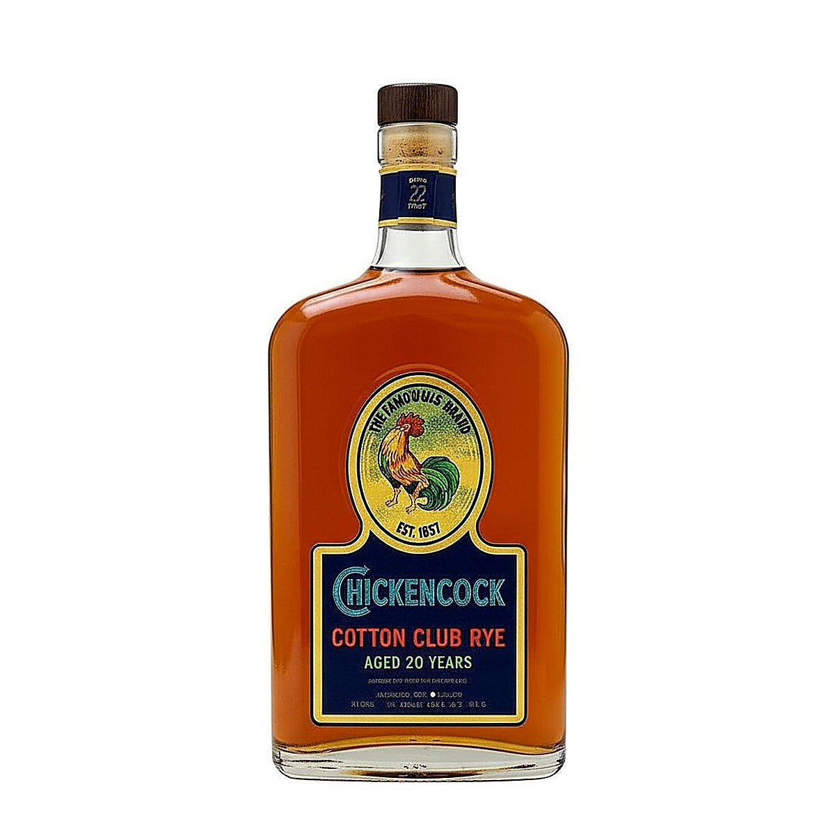 Chicken Cock 20 Year Cotton Club Rye Whiskey