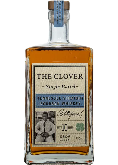 The Clover 10 Year Old Single Barrel Tennessee Straight Bourbon Whiskey