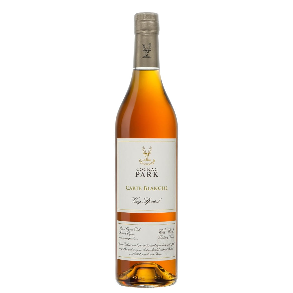 Cognac Park Carte Blanche VS Cognac - Whisky and Whiskey