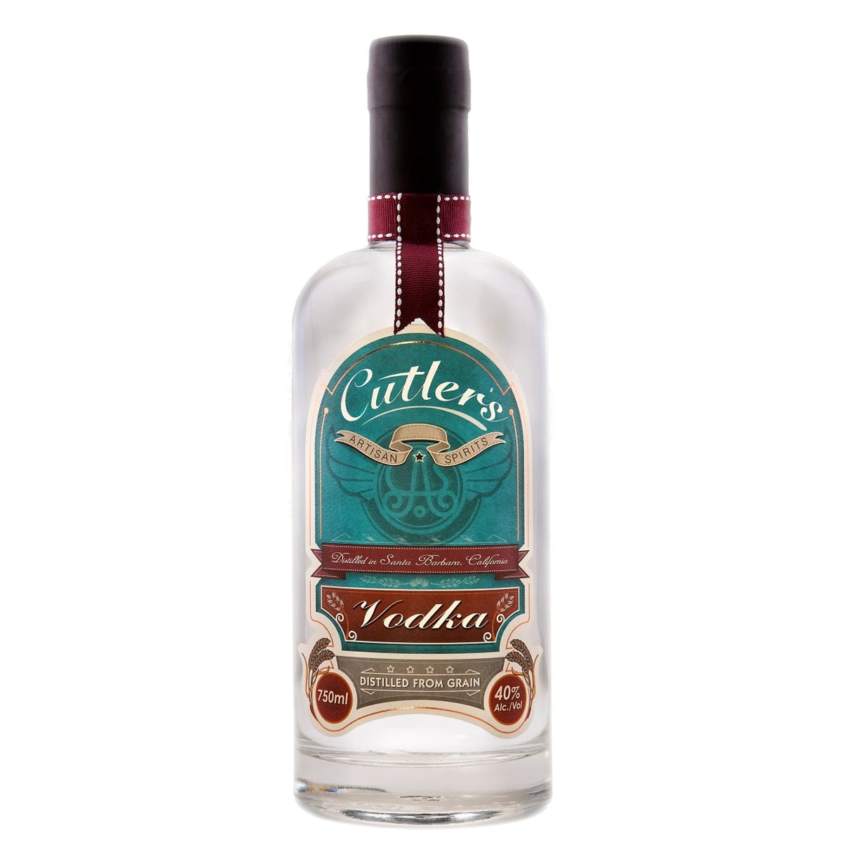 Cutler's Artisan Spirits Vodka - Whisky and Whiskey