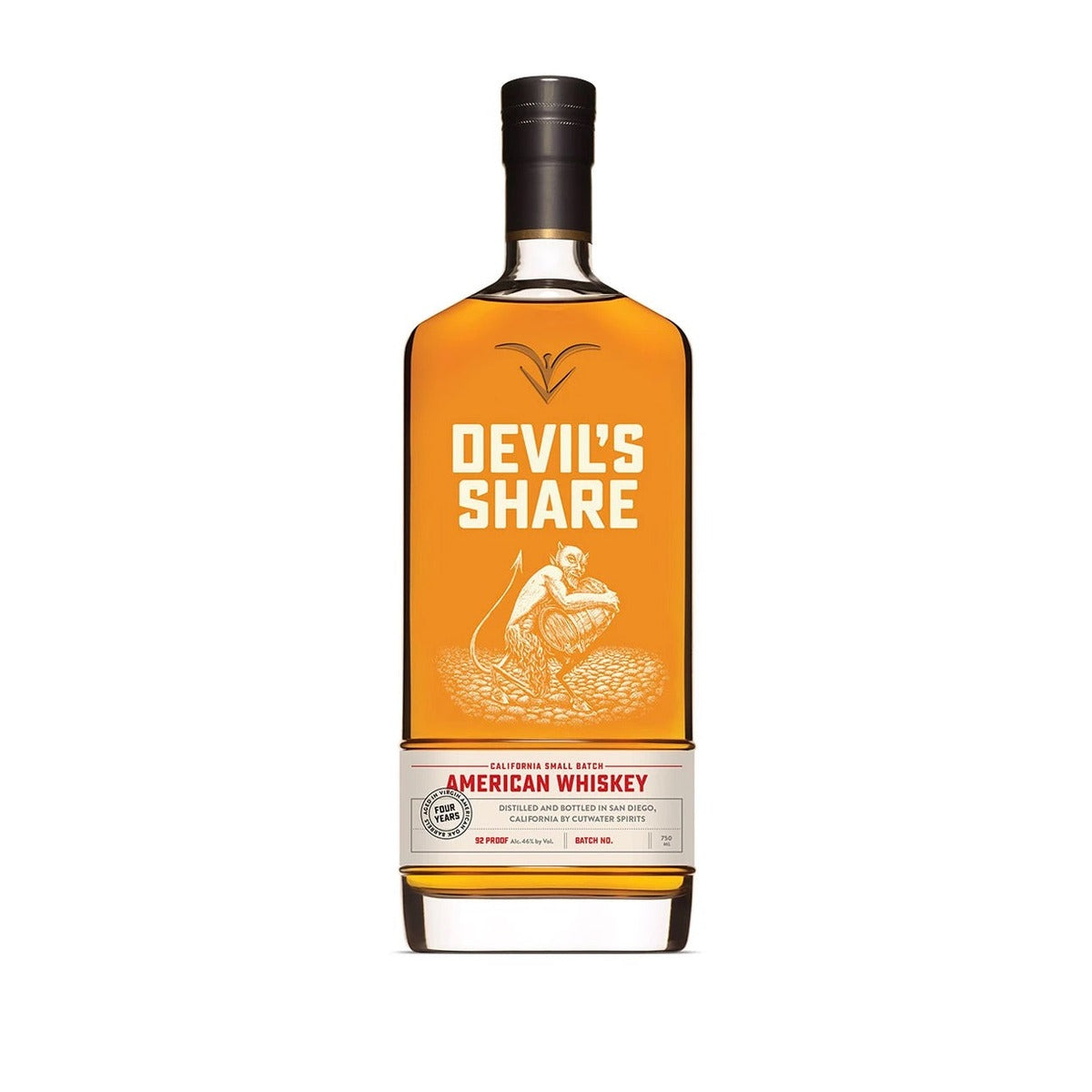 Cutwater Devil's Share 4 Year American Whiskey
