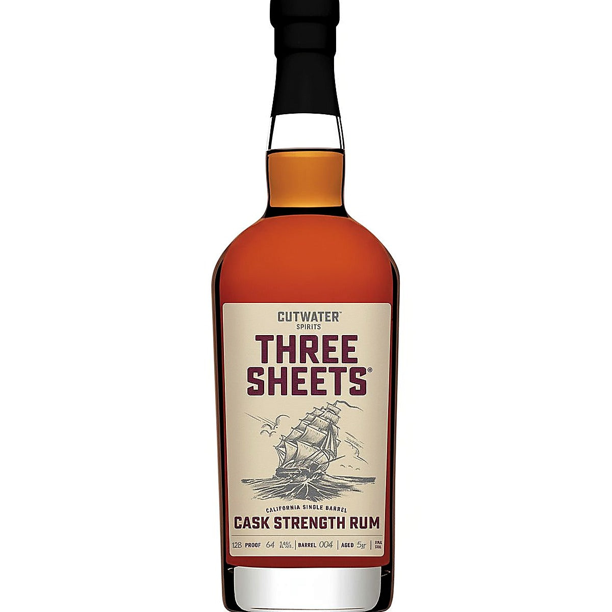 Cutwater Three Sheets Cask Strength Rum