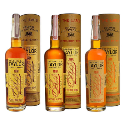 EH Taylor Single Barrel Bourbon Straight Rye  Small Batch Bundle