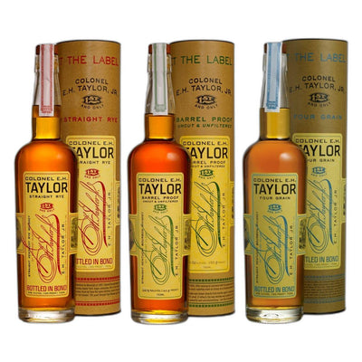 EH Taylor Straight Rye Bourbon Barrel Proof  Four Grain Bundle