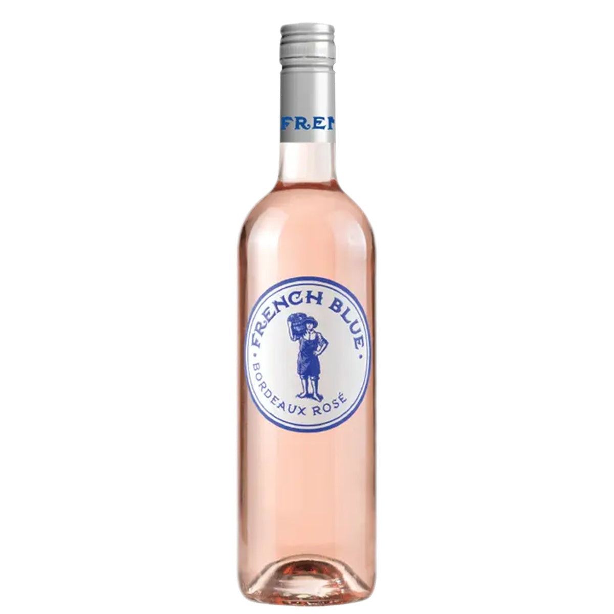 French Blue Rose Wine Bordeaux