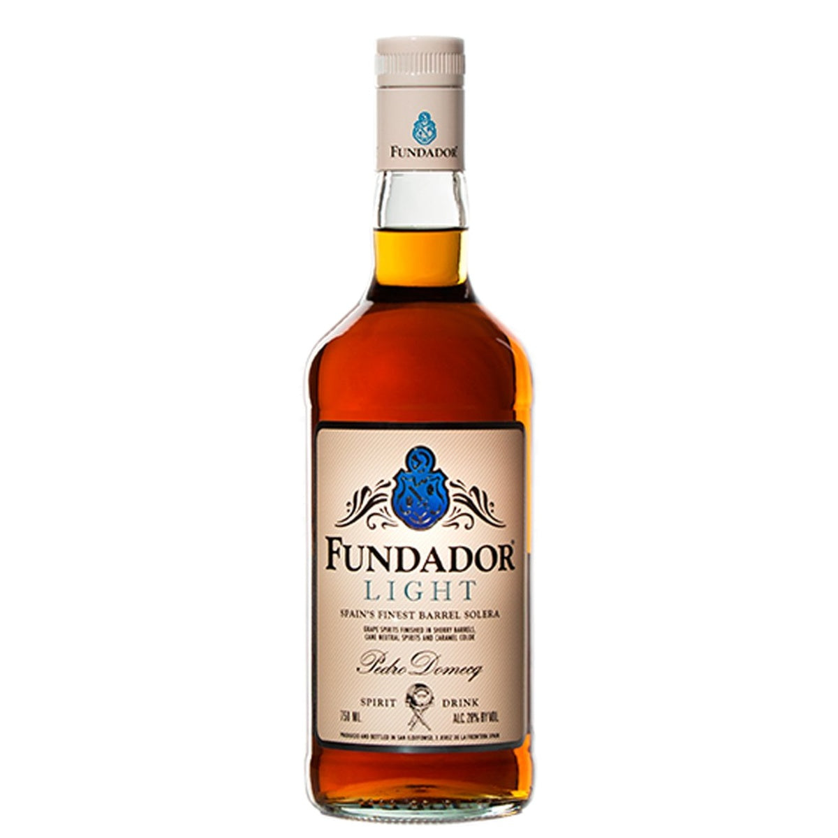 Fundador Brandy De Jerez Light - Whisky and Whiskey