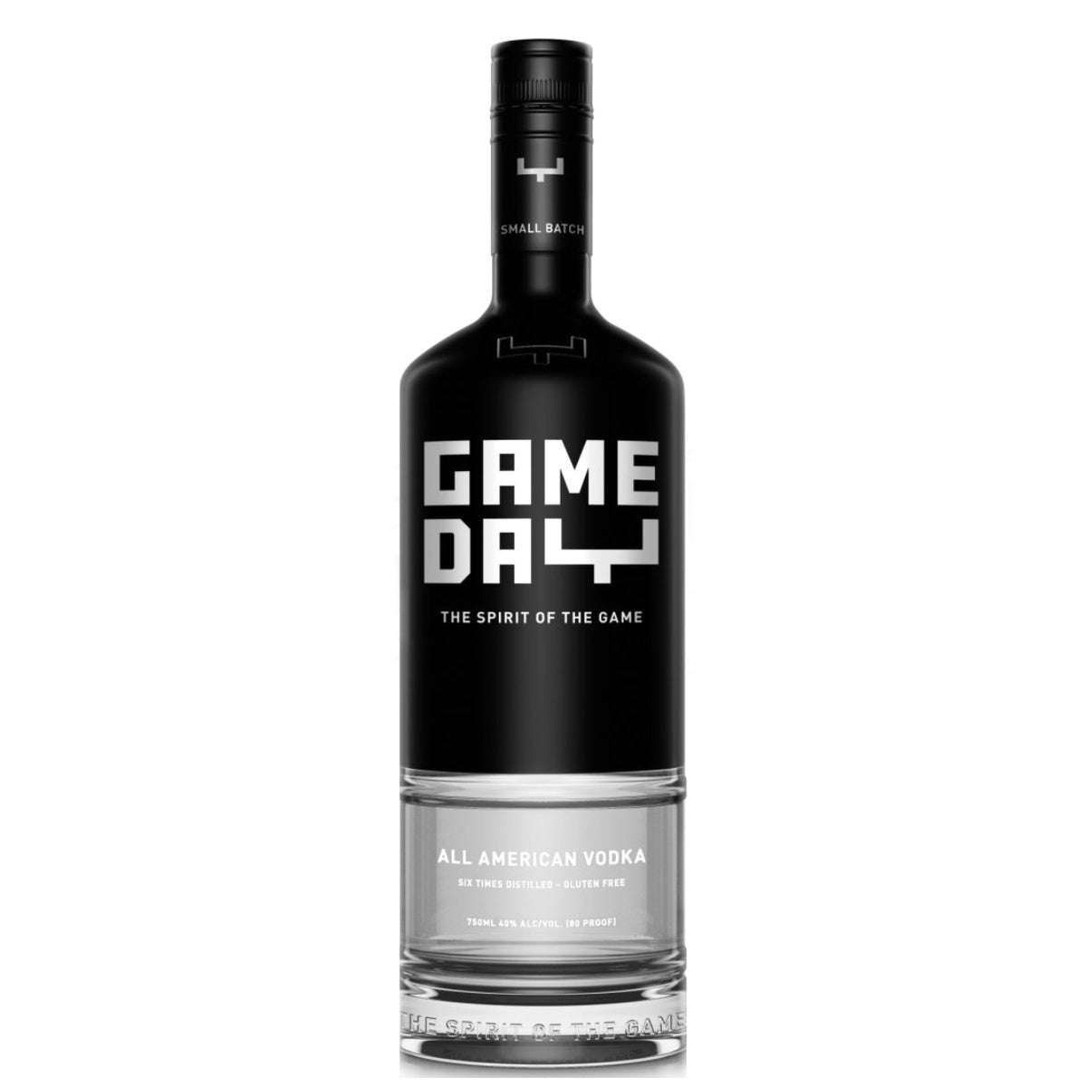 Game Day Vodka Black