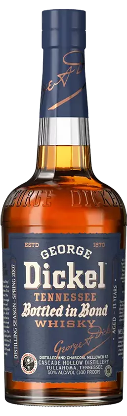 George Dickel 13 Year Old Bottled In Bond Whiskey