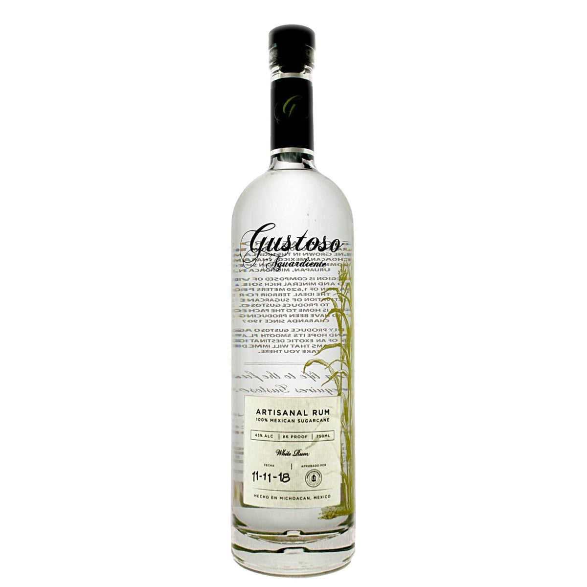 Gustoso Aguardiente Artisanal Rum - Whisky and Whiskey