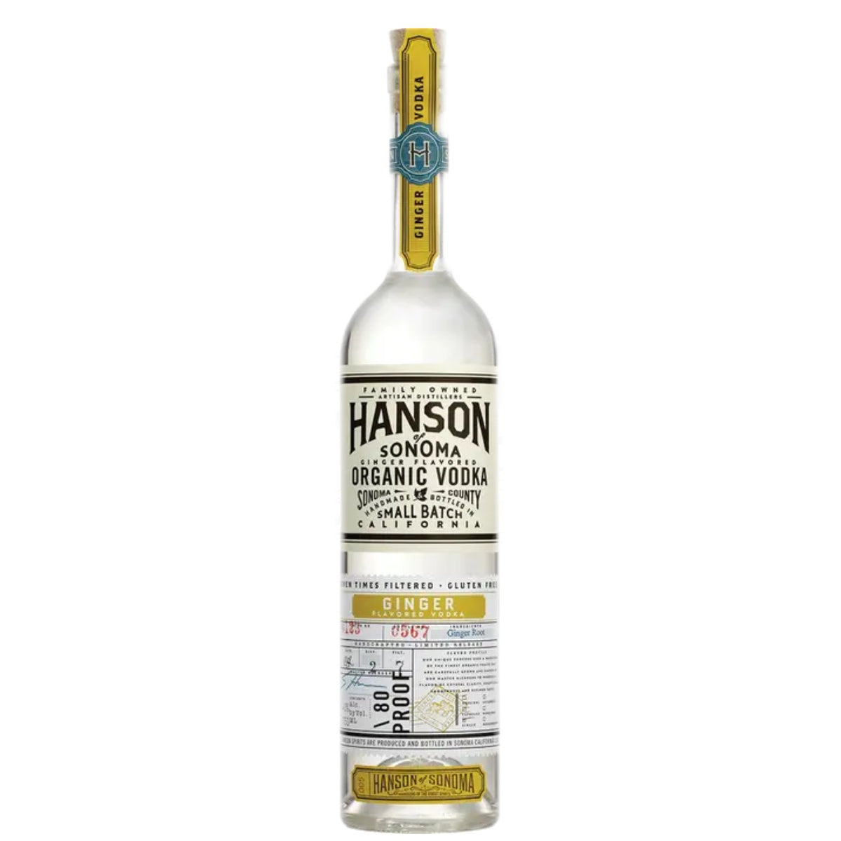 Hanson of Sonoma Ginger Flavored Vodka