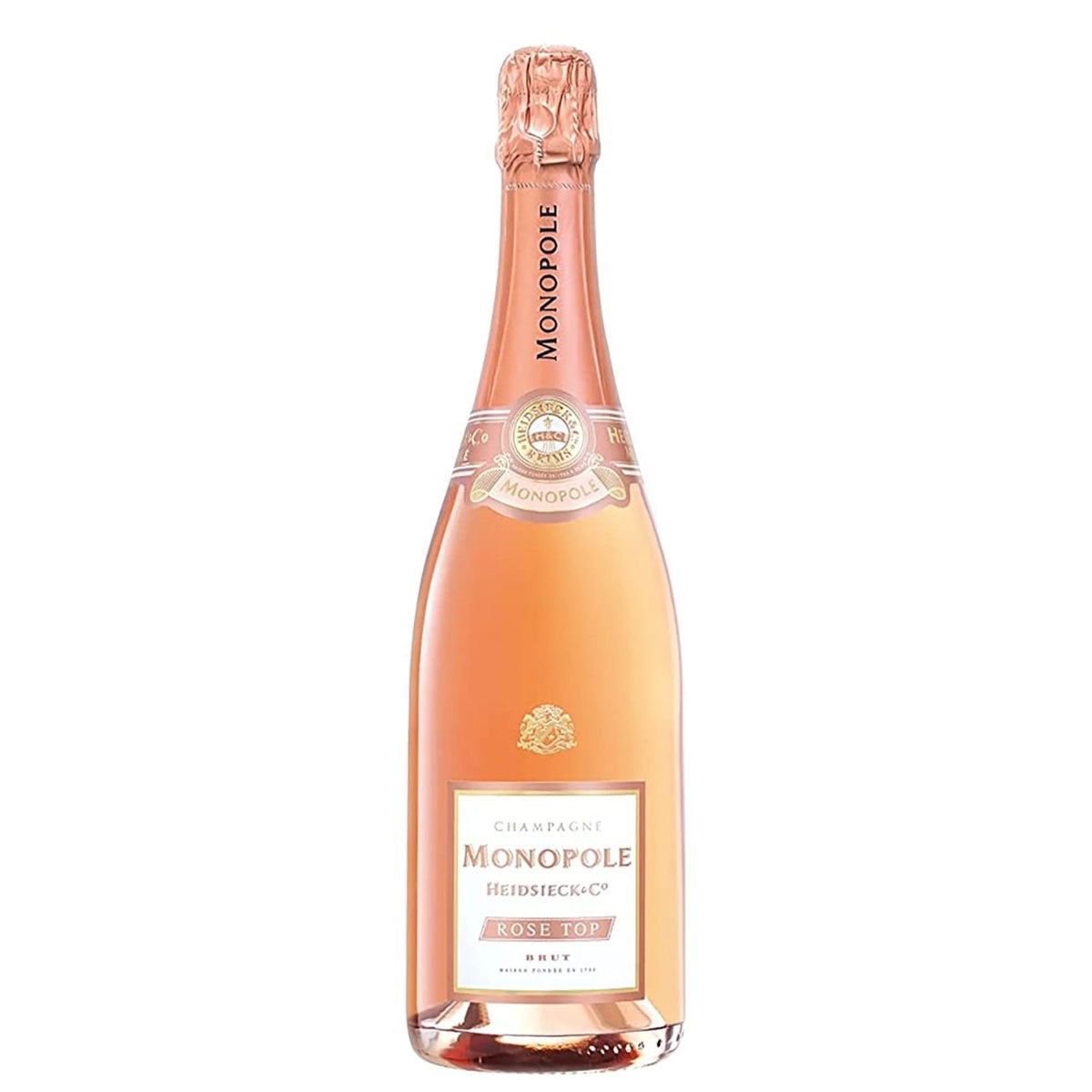 Heidsieck & Co. Monopole Champagne Brut Rose Rose Top - Whisky and Whiskey