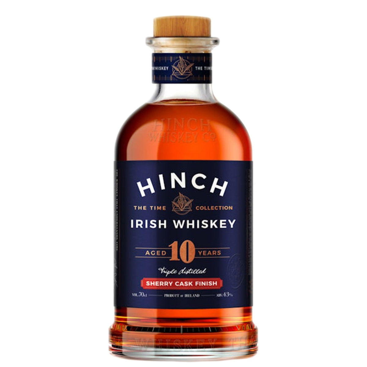 Hinch Distillery 10 Year Old, Sherry Cask Finish Irish Whiskey - Whisky and Whiskey