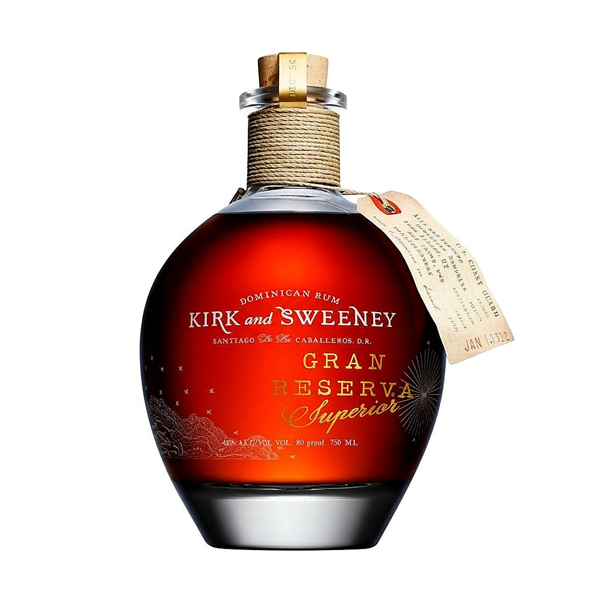 Kirk and Sweeney Gran Reserva Superior Rum