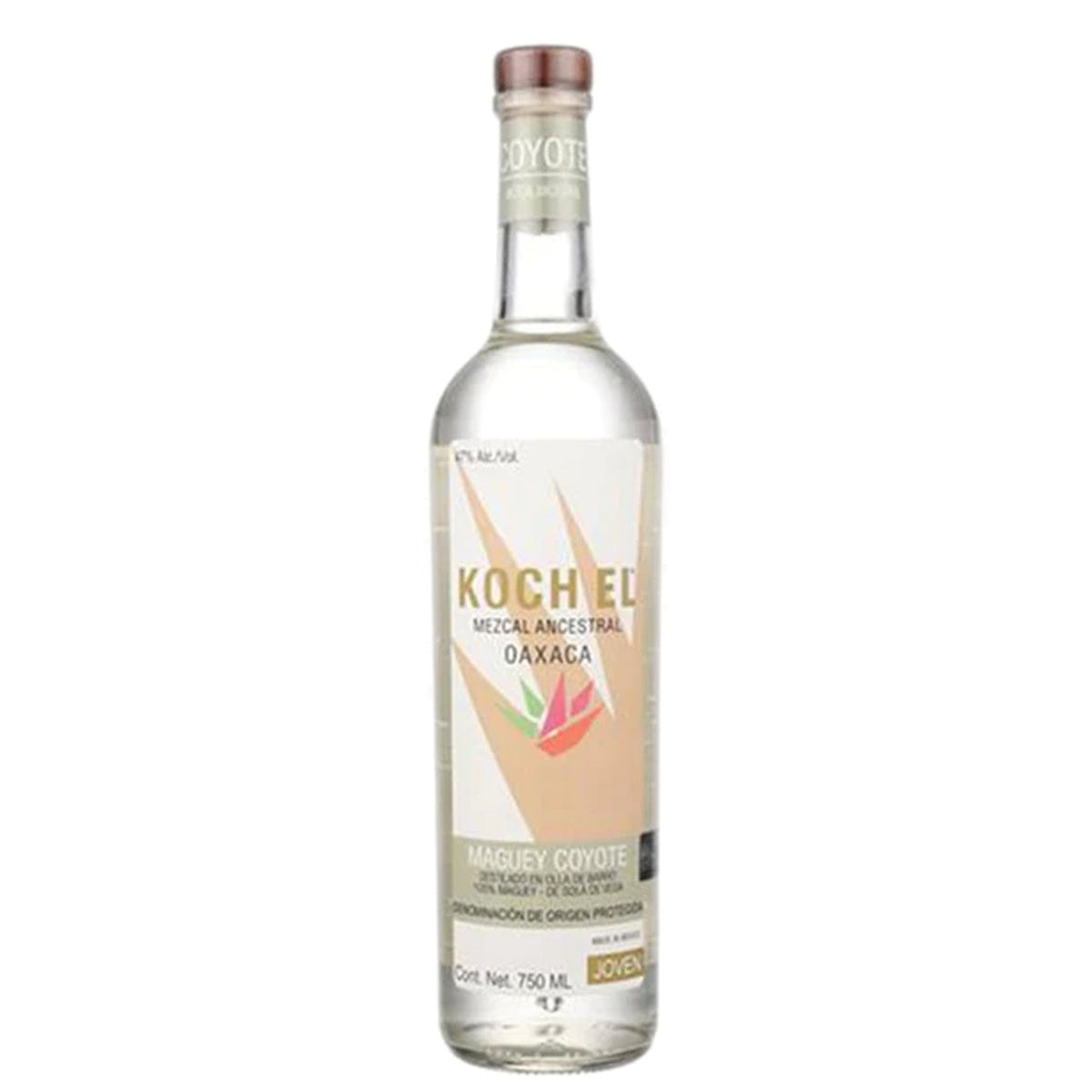 Koch El Mezcal Ancestral Joven Maguey Coyote De Sola De Vega 94 - Whisky and Whiskey