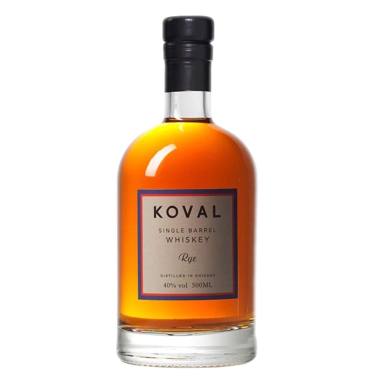 Koval Rye Whiskey Single Barrel - Whisky and Whiskey