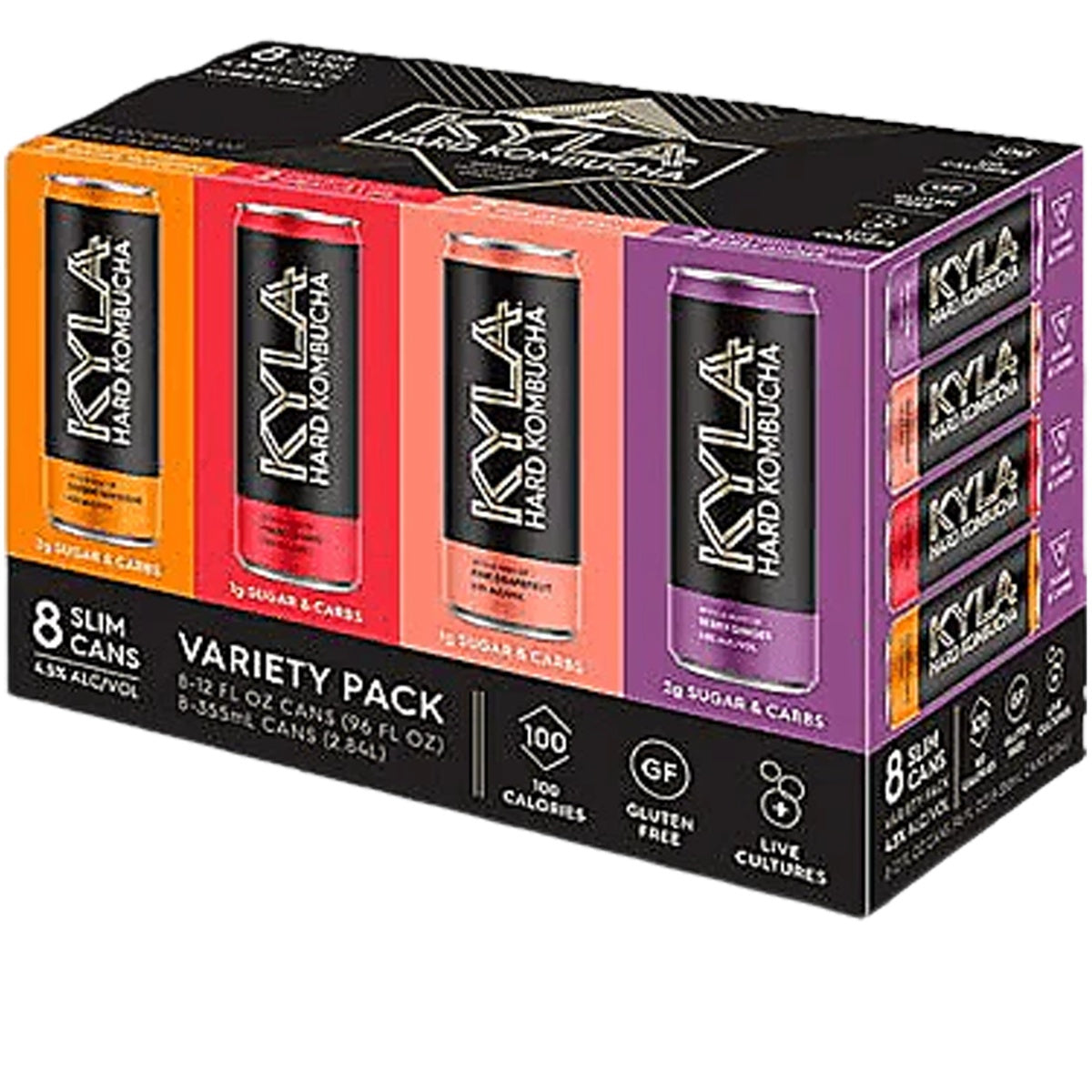 Kyla Hard Komb Sunbr Tro Variety 24 Pack