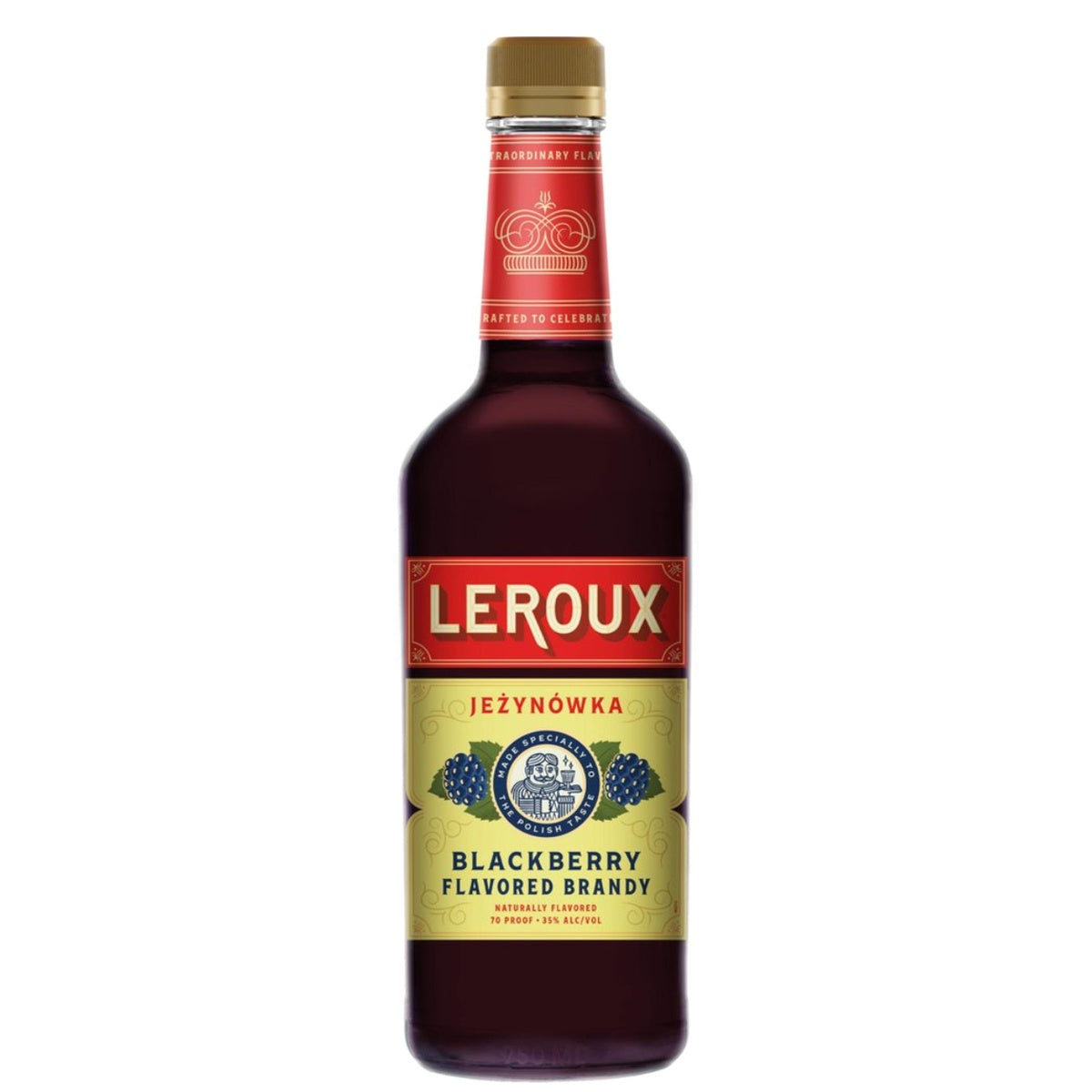 Leroux Blackberry Flavored Brandy Polish Style