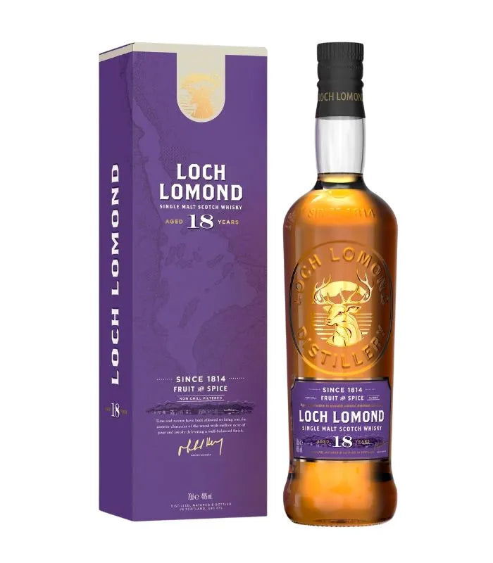 Loch Lomond 18 Year Old Single Malt Scotch Whisky