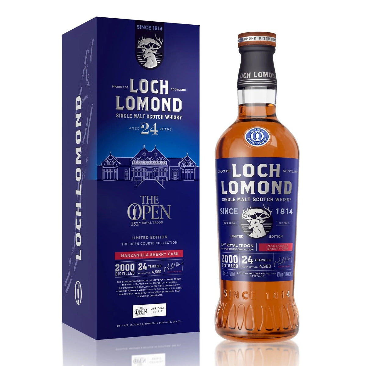 Loch Lomond 24 Year Open Course Collection Royal Troon