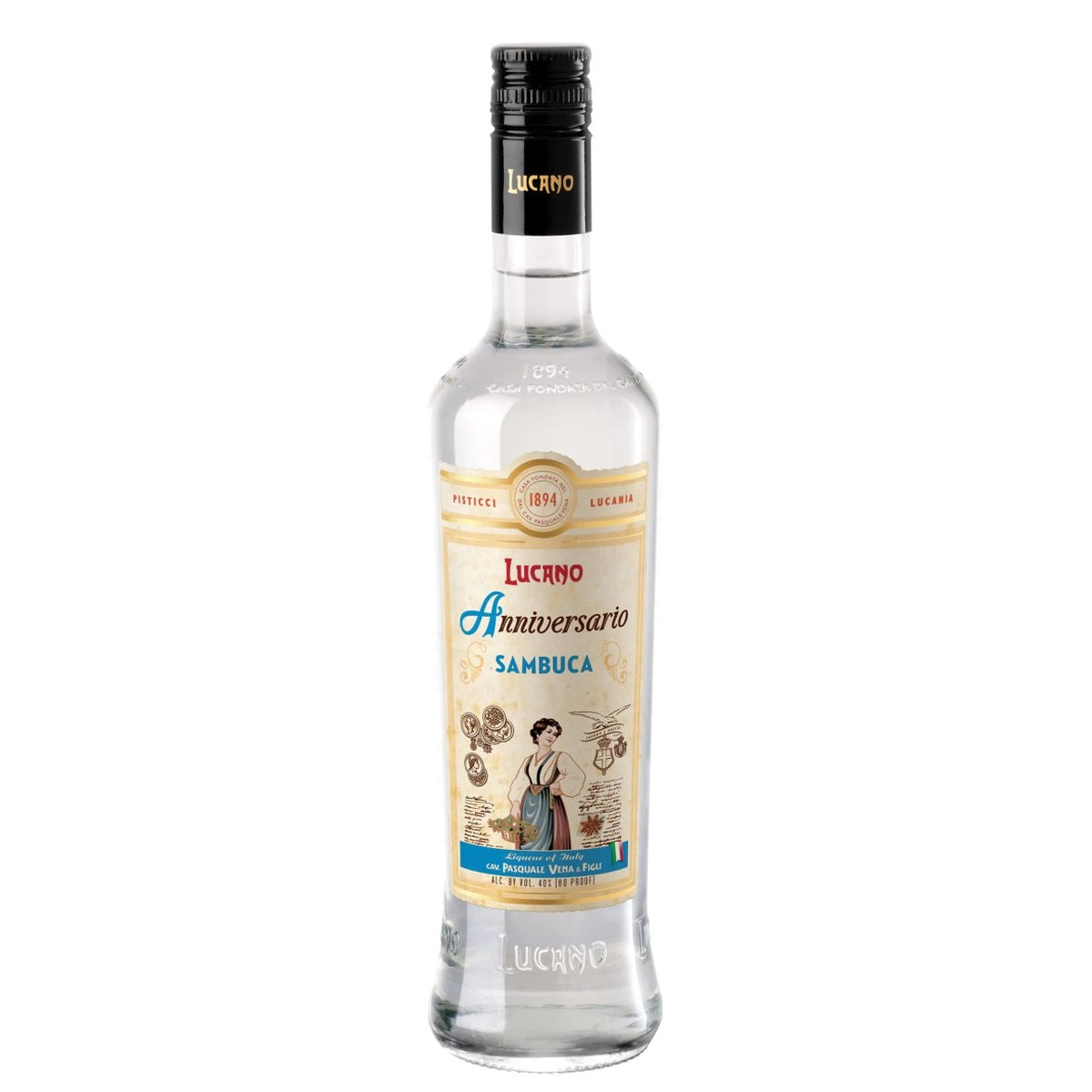 Lucano Sambuca Anniversario Liqueur - Whisky and Whiskey