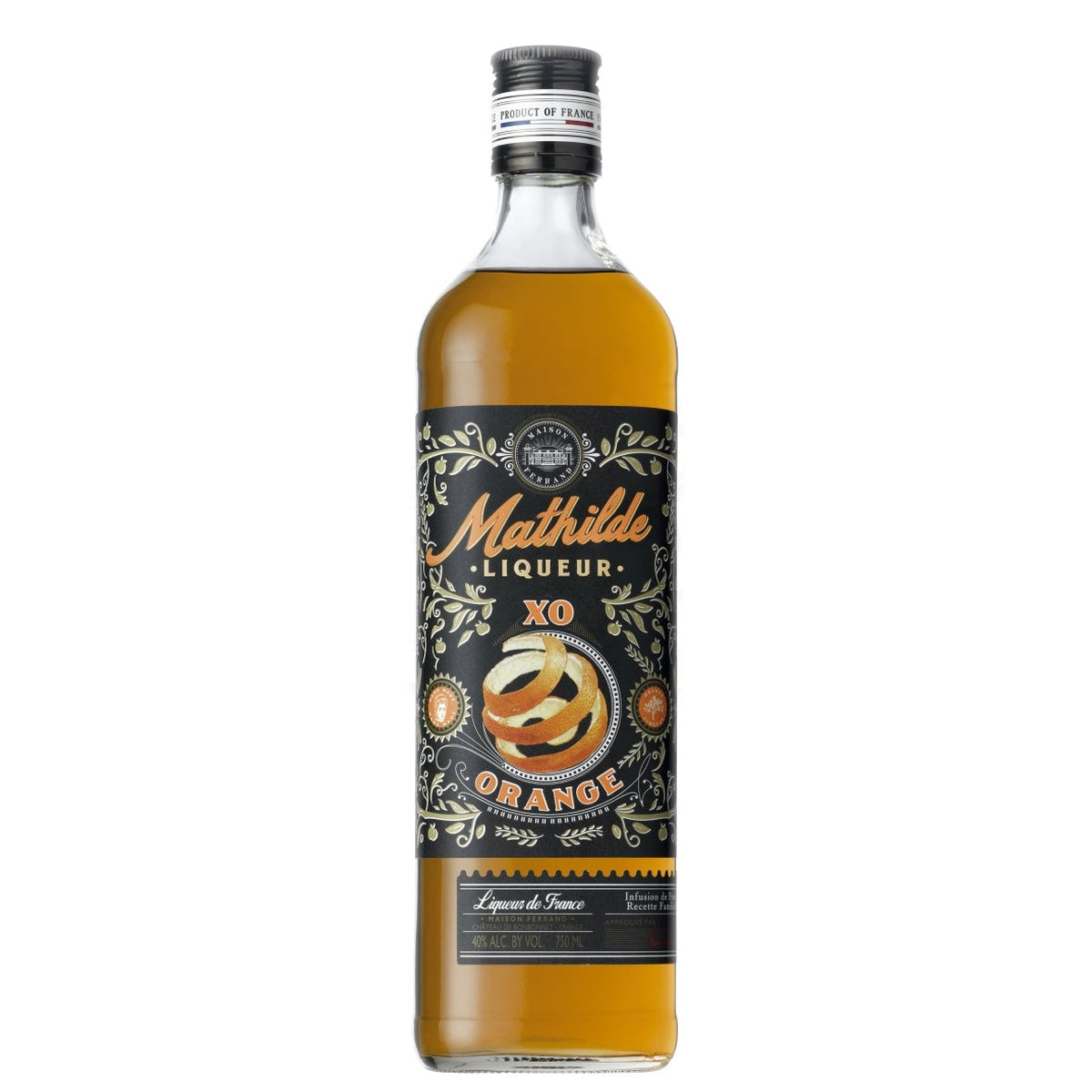 Mathilde Orange & Cognac Liqueur Grand Mathilde XO - Whisky and Whiskey