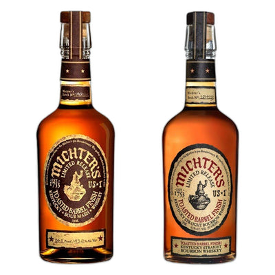 Michters Toasted Barrel Finish Sour Mash Limited Release Bourbon  Toasted Barrel Finish Bundle