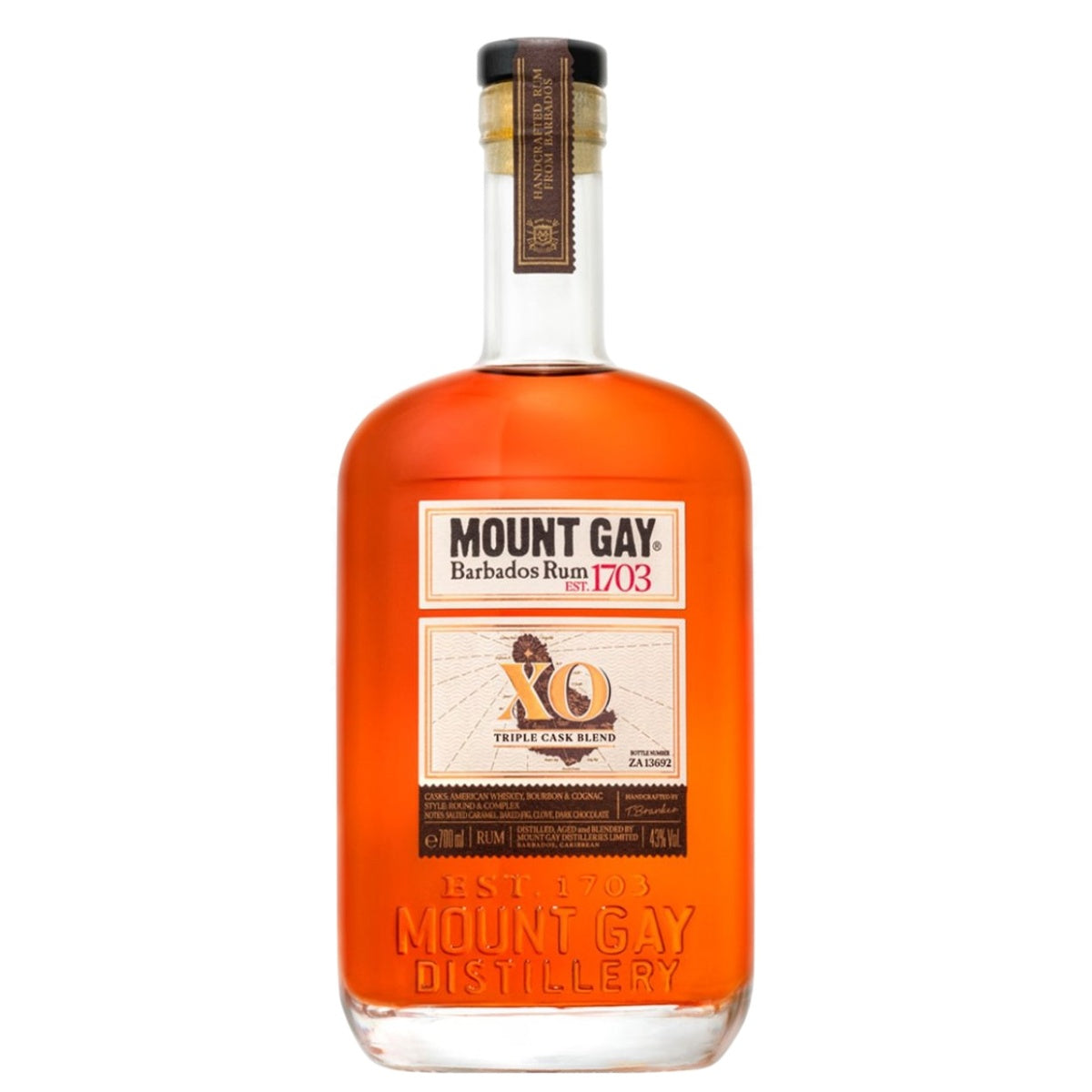 Mount Gay XO Triple Cask Blended Rum - Whisky and Whiskey