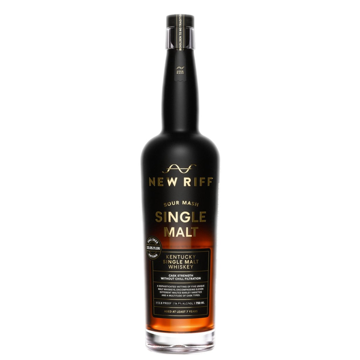 New Riff Distilling Sour Mash Single Malt Kentucky Whiskey - Whisky and Whiskey