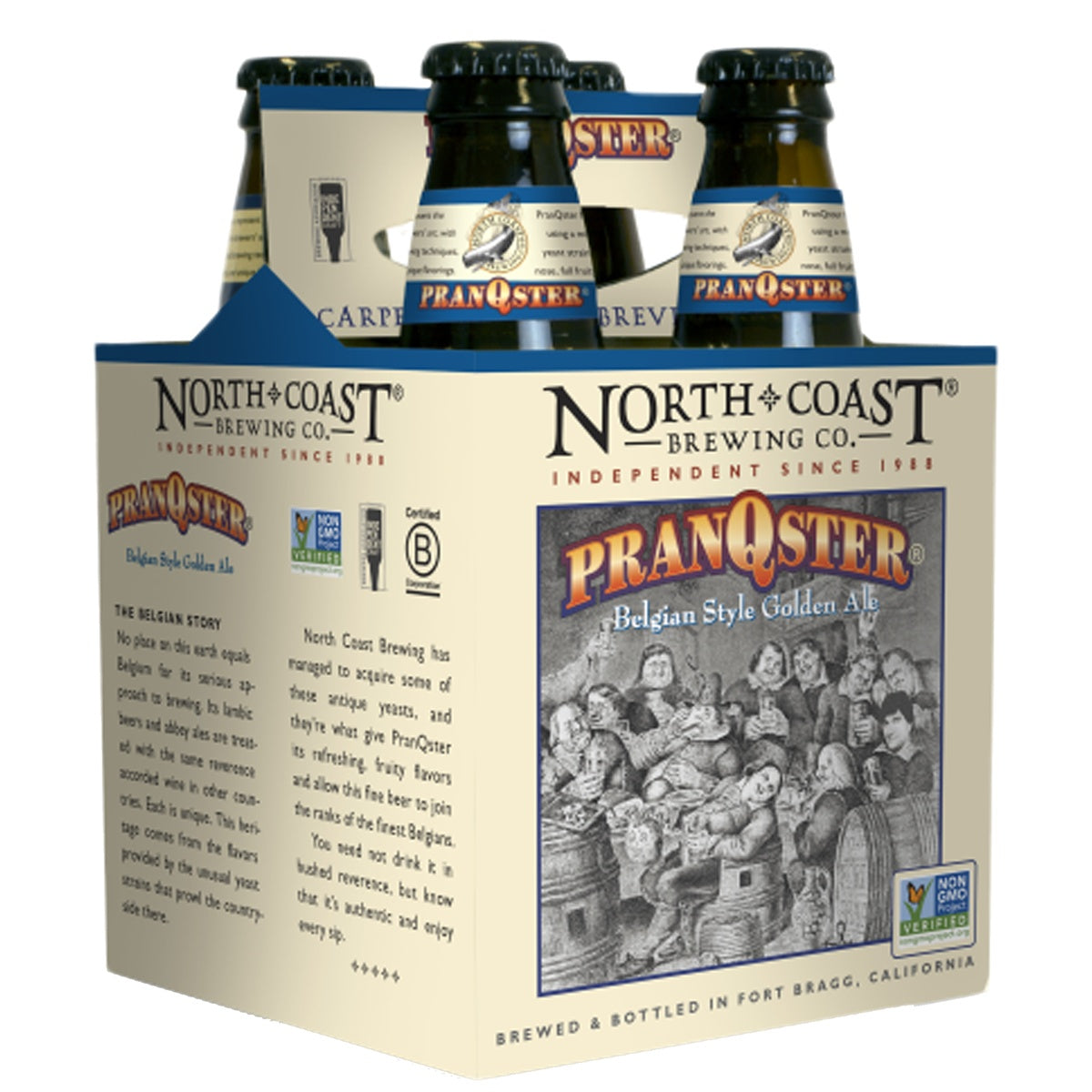 North Coast PranQster Golden Ale 24 Pack