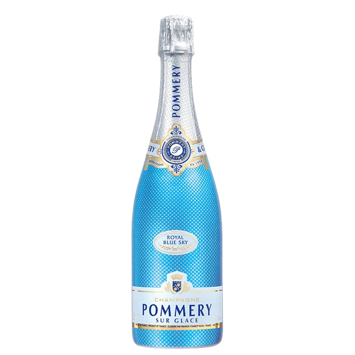Pommery 'Royal Blue Sky' Sur Glace Champagne - Whisky and Whiskey
