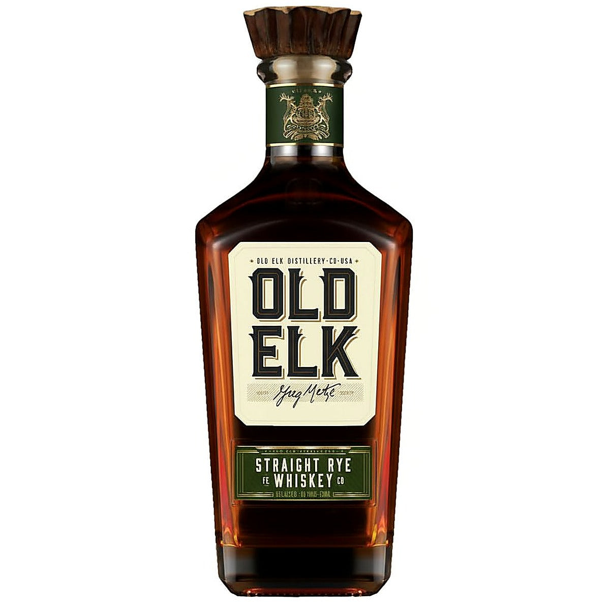 Old Elk Straight Rye Whiskey