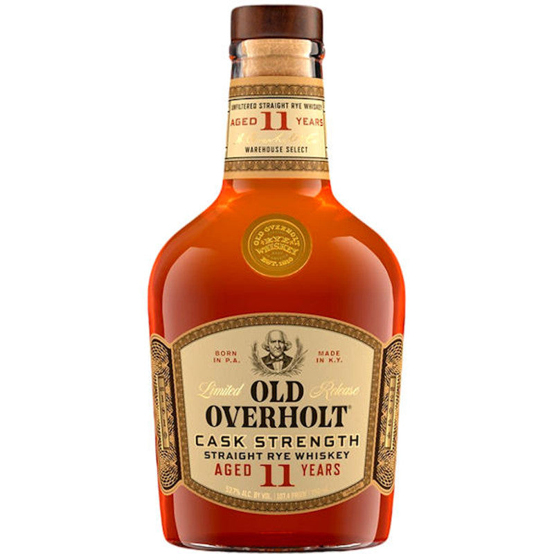 Old Overholt 11 Year Cask Strength Straight Rye Whiskey