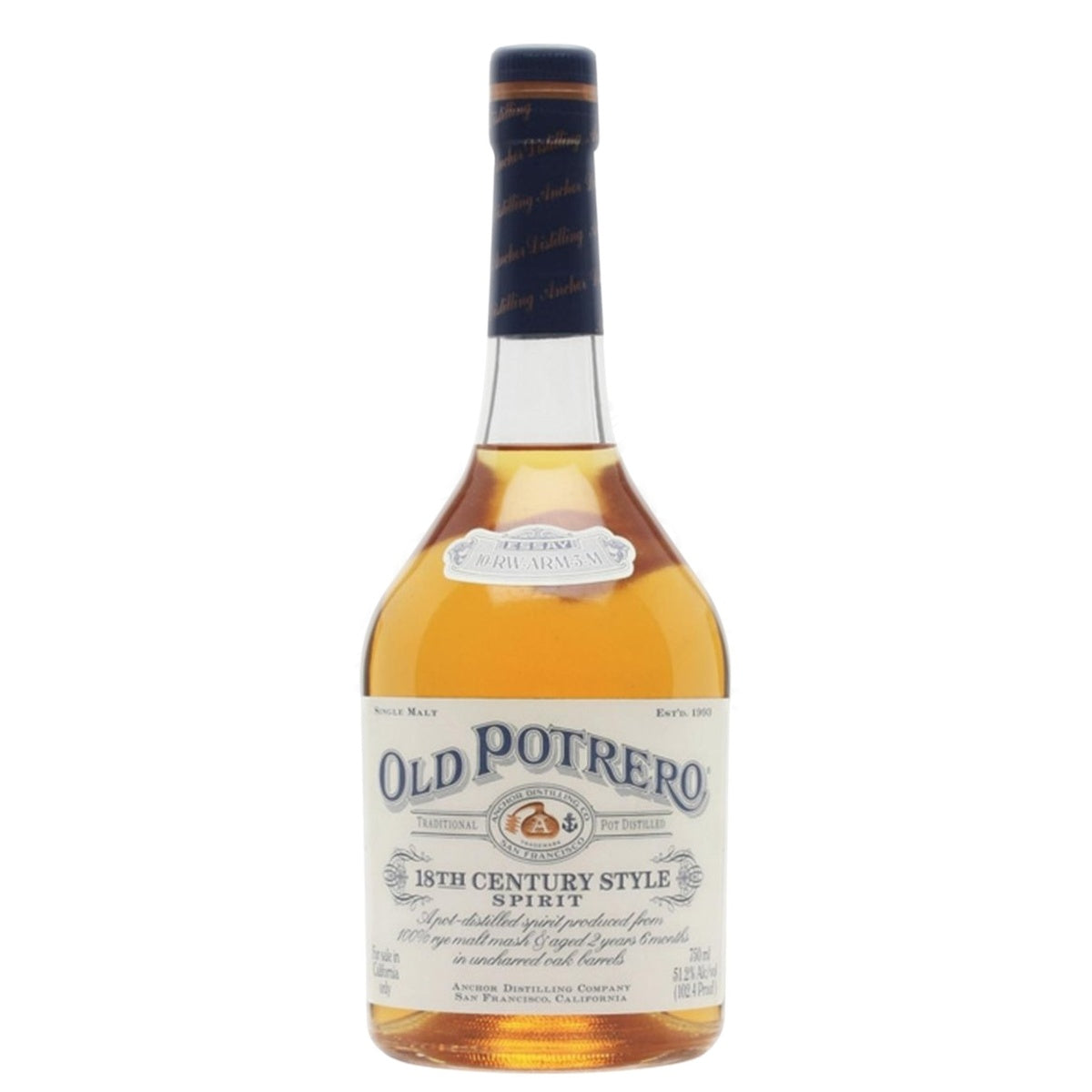 Old Potrero 18th Century Style Whiskwy - Whisky and Whiskey