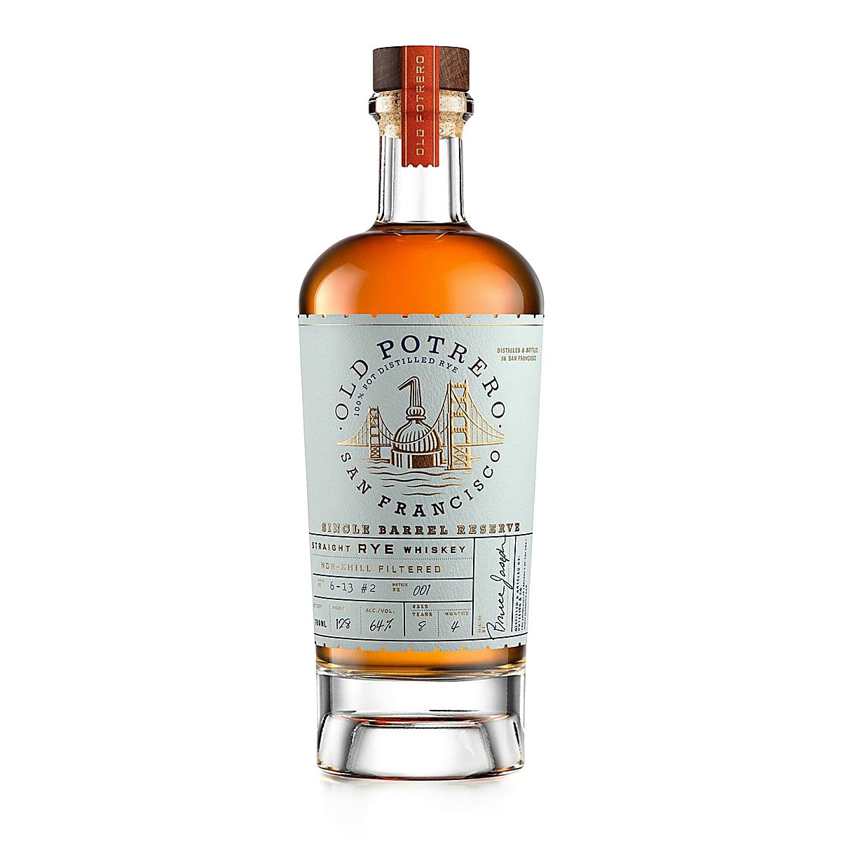 Old Potrero Straight Rye Whiskey Single Barrel Reserve