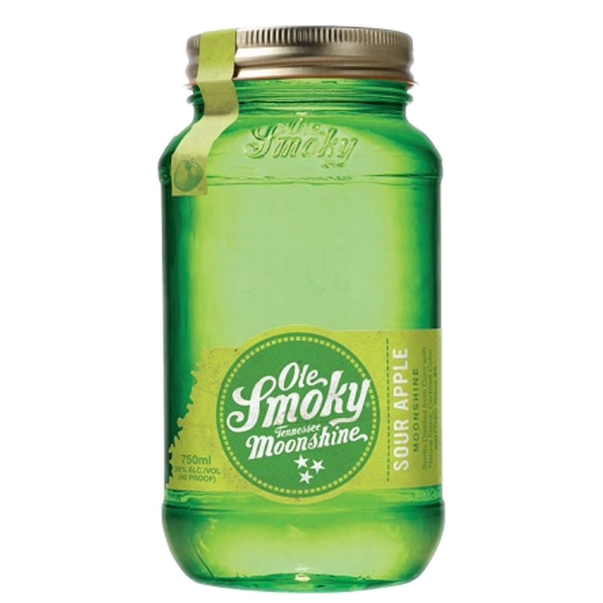 Ole Smoky Sour Apple Moonshine - Whisky and Whiskey