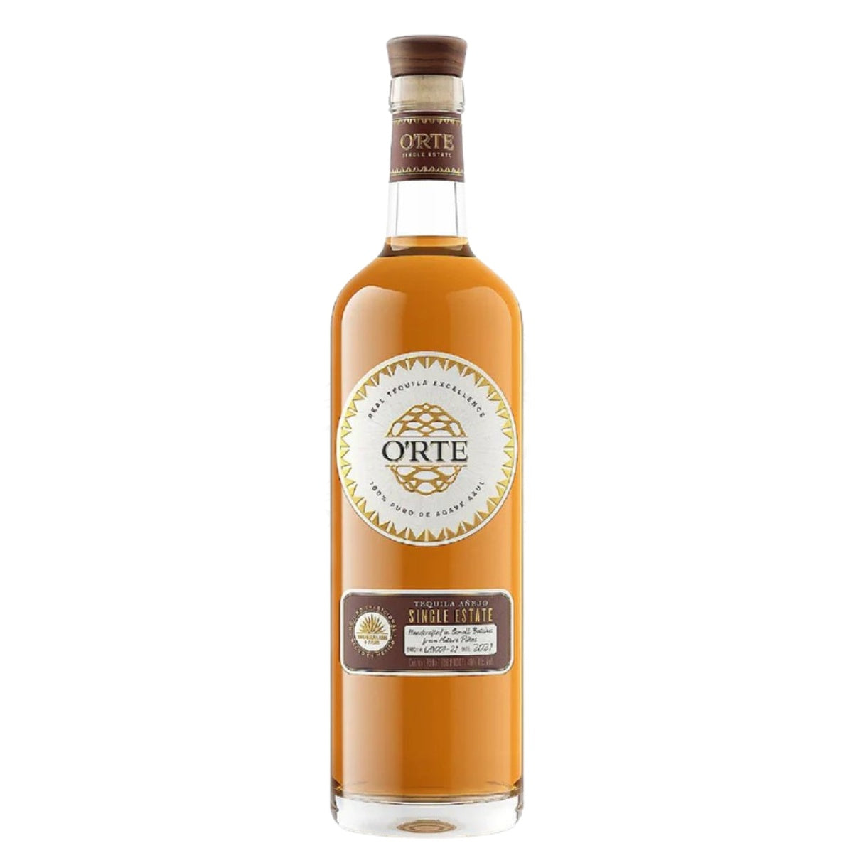 O'RTE Tequila Anejo Single Estate - Whisky and Whiskey