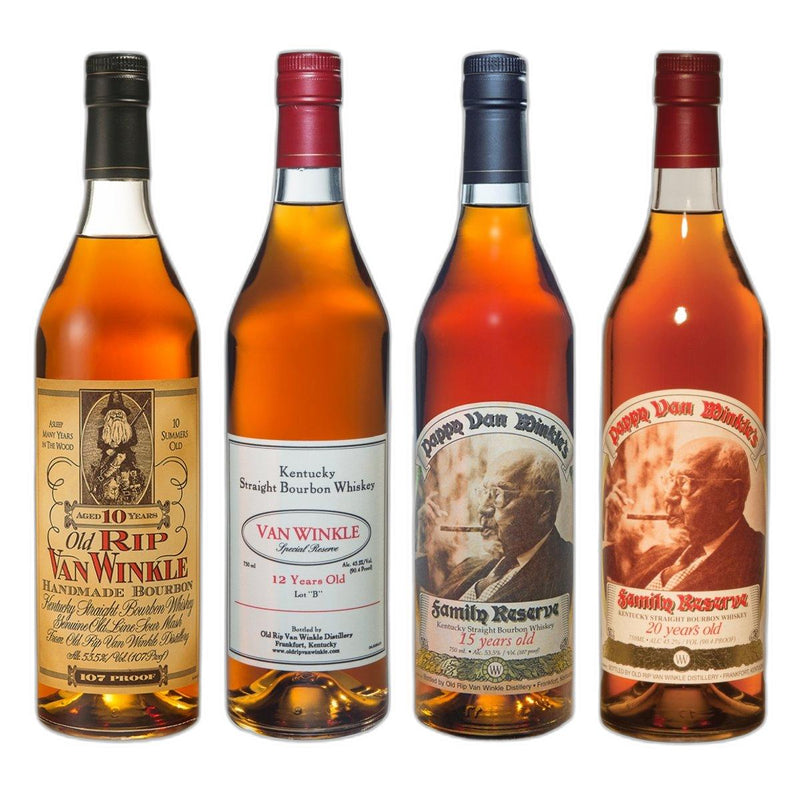 Pappy Van Winkle 10 Year Bourbon 12 Year 15 Year  20 Year Bundle