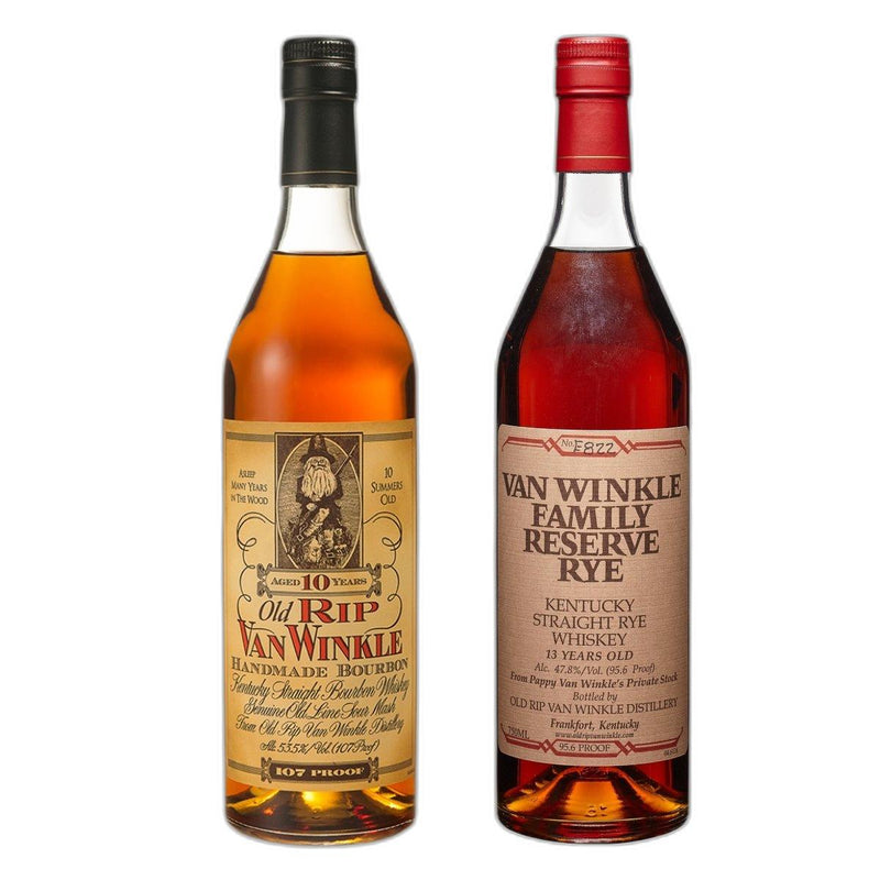 Pappy Van Winkle 10 Year Bourbon  Family Reserve Rye Bundle