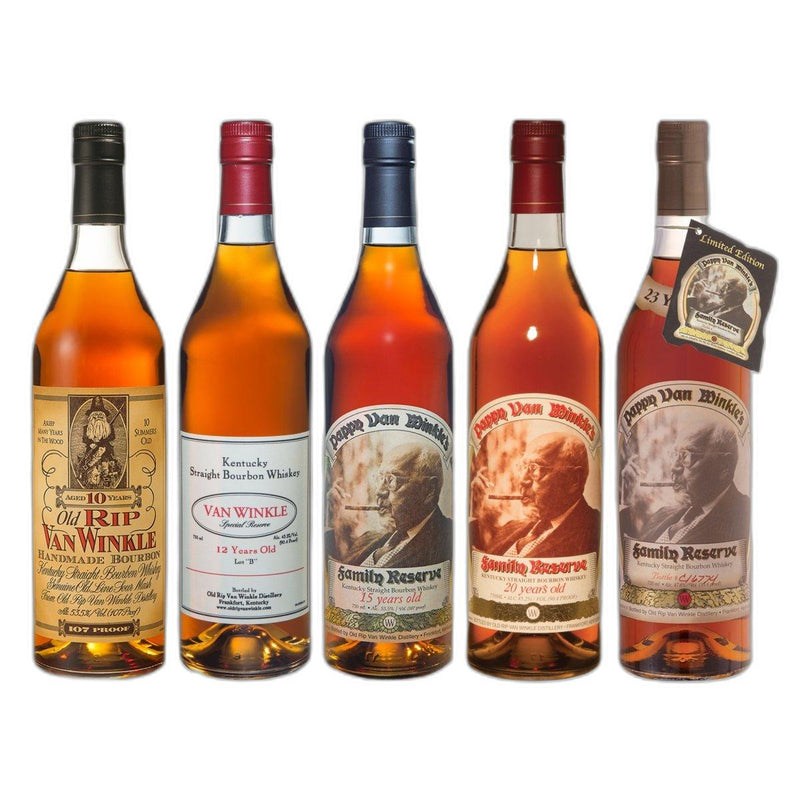 Pappy Van Winkle 10 Year Bourbon 12 Year 15 Year 20 Year  23 Year Bundle