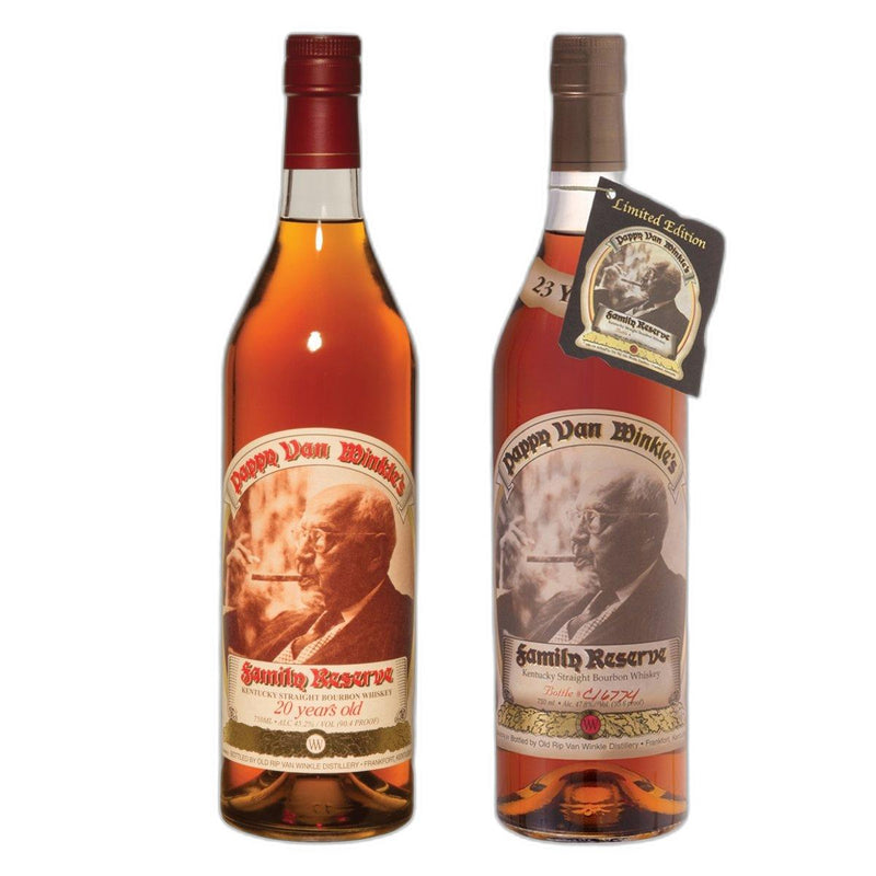 Pappy Van Winkle 20 Year Bourbon  23 Year Bundle