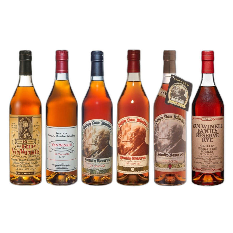 Pappy Van Winkle Full Lineup Collection Bundle