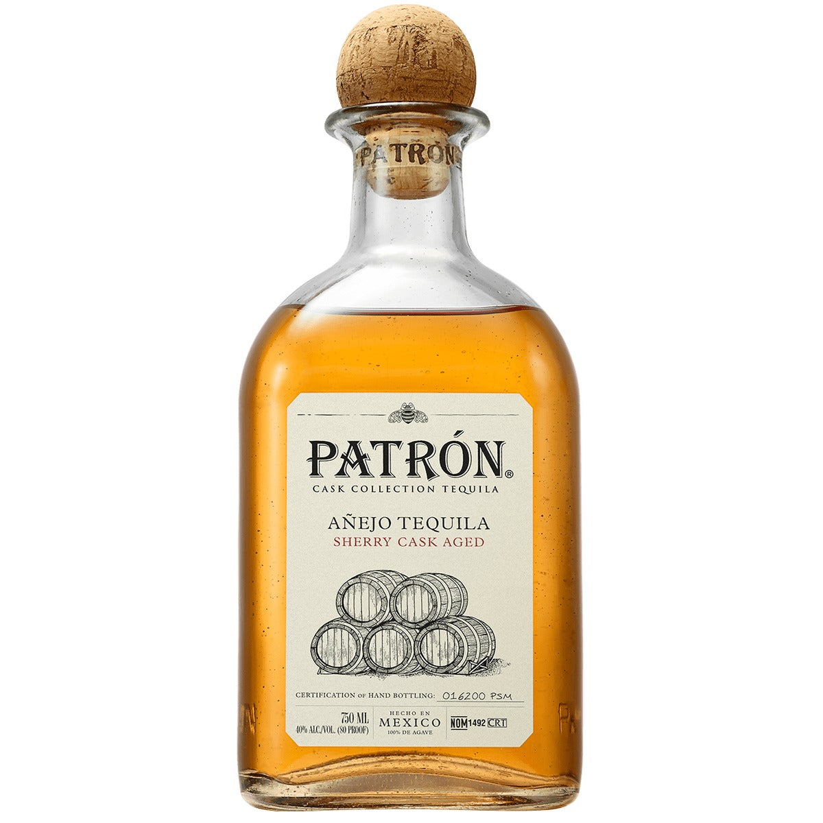 Patron Sherry Cask Aged Anejo Tequila