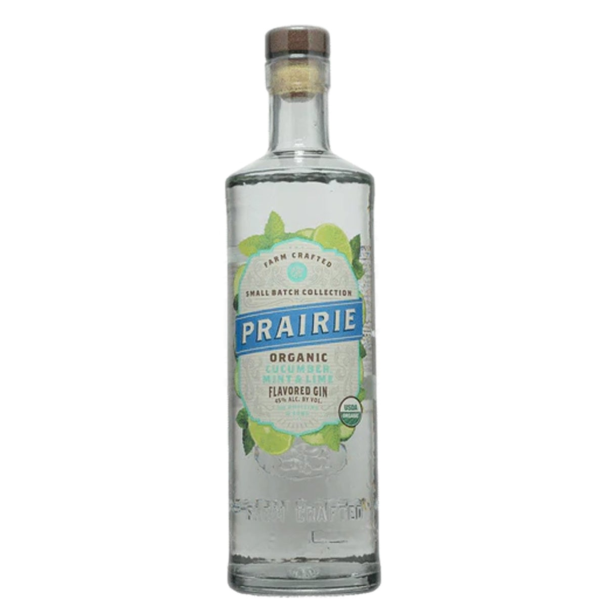 Prairie Spirits Small Batch Collection Cucumber Mint Lime Flavored Gin - Whisky and Whiskey