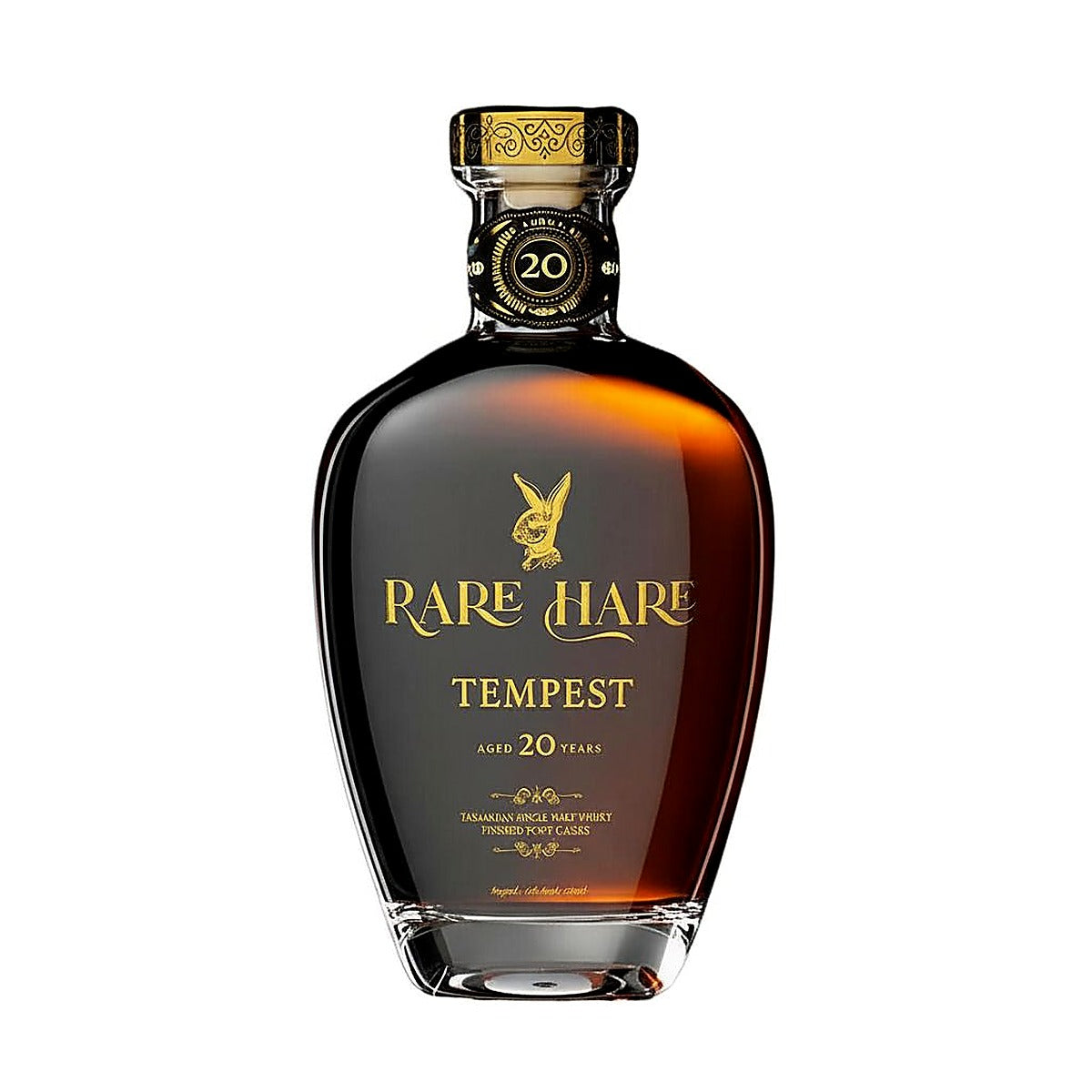 Rare Hare 20 Year Tempest Tasmanian Single Malt Whisky