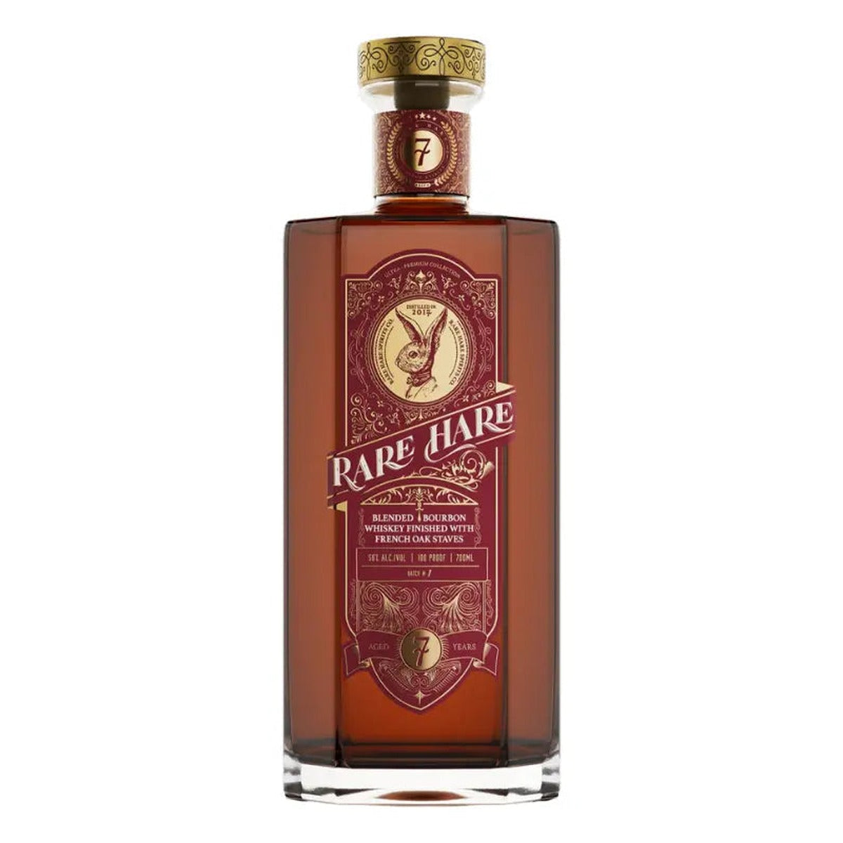 Rare Hare 7 Year Bourbon Whiskey French Oak Stave Finish