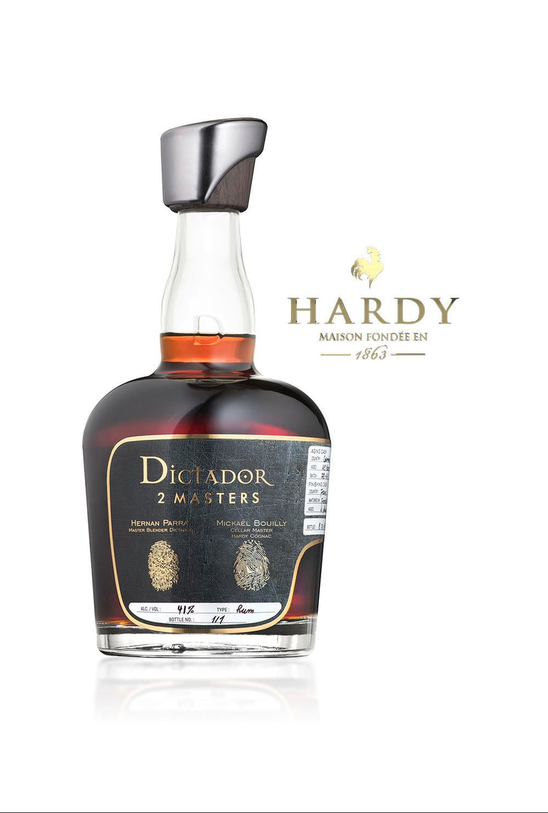 Dictador 2 Masters Hardy Cognac 1984 Rum